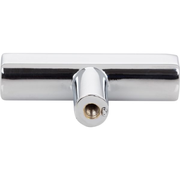 2" Polished Chrome Dominique Cabinet "T" Knob - Image 5