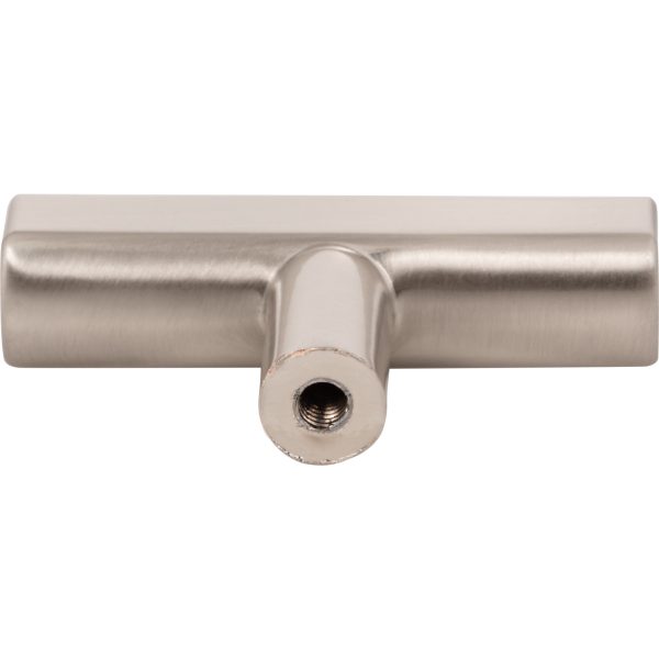 2" Satin Nickel Dominique Cabinet "T" Knob - Image 5