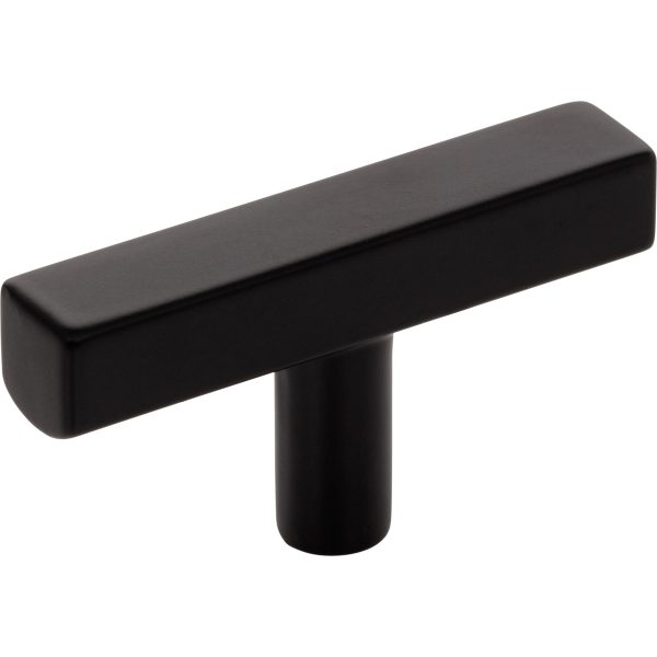 2-1/4" Matte Black Dominique Cabinet "T" Knob