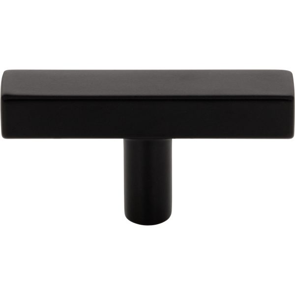 2-1/4" Matte Black Dominique Cabinet "T" Knob - Image 3