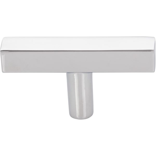 2-1/4" Polished Chrome Dominique Cabinet "T" Knob - Image 3