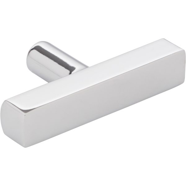 2-1/4" Polished Chrome Dominique Cabinet "T" Knob - Image 4