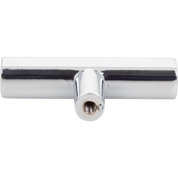 2-1/4" Polished Chrome Dominique Cabinet "T" Knob - Image 5