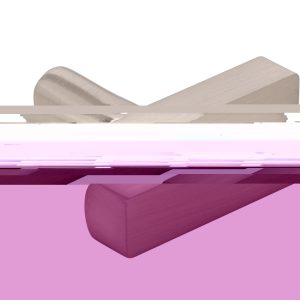 Dominique Cabinet Knob (845TL) in Satin Nickel