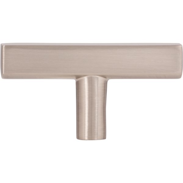 2-1/4" Satin Nickel Dominique Cabinet "T" Knob - Image 6