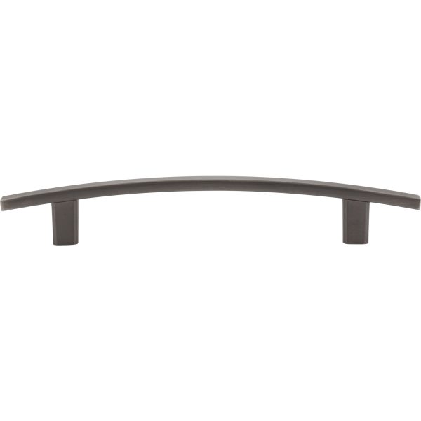128 mm Center-to-Center Brushed Pewter Square Thatcher Cabinet Bar Pull - Image 6