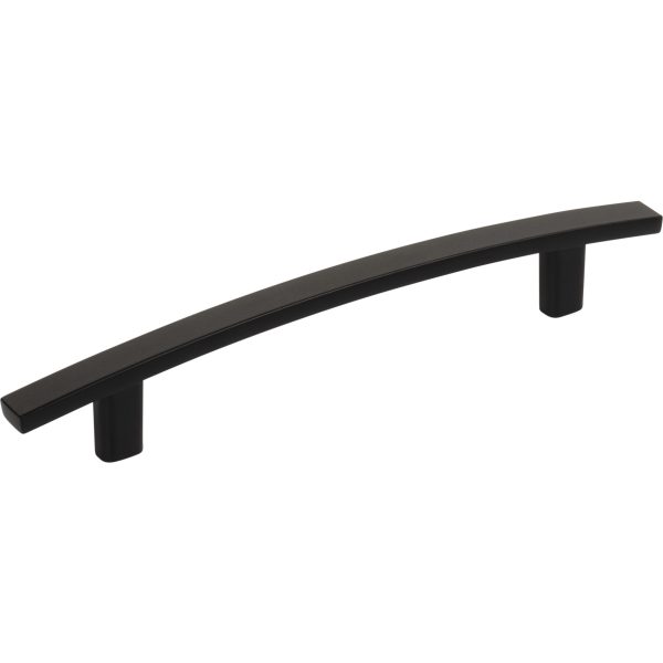 128 mm Center-to-Center Matte Black Square Thatcher Cabinet Bar Pull