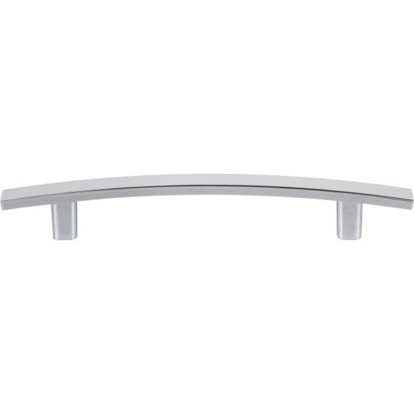 128 mm Center-to-Center Polished Chrome Square Thatcher Cabinet Bar Pull - Image 3
