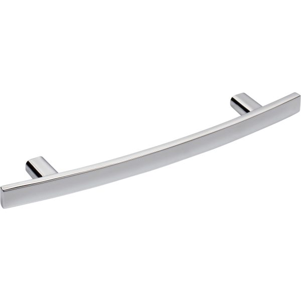 128 mm Center-to-Center Polished Chrome Square Thatcher Cabinet Bar Pull - Image 4