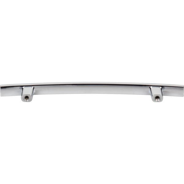 128 mm Center-to-Center Polished Chrome Square Thatcher Cabinet Bar Pull - Image 5