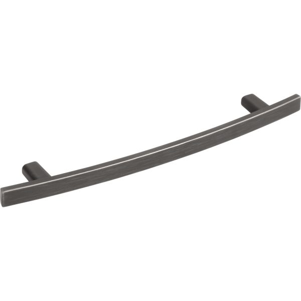 160 mm Center-to-Center Brushed Pewter Square Thatcher Cabinet Bar Pull - Image 4