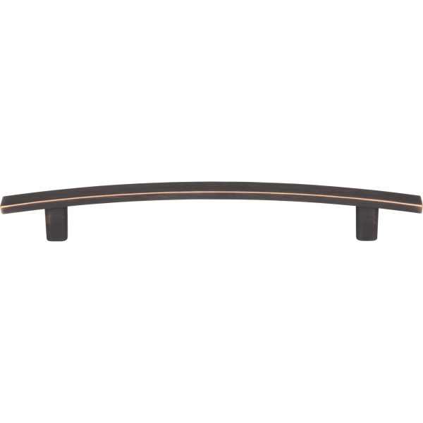 160 mm Center-to-Center Brushed Oil Rubbed Bronze Square Thatcher Cabinet Bar Pull - Image 3