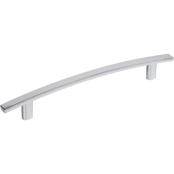 160 mm Center-to-Center Polished Chrome Square Thatcher Cabinet Bar Pull