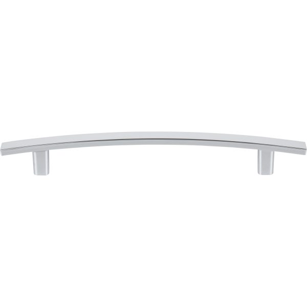 160 mm Center-to-Center Polished Chrome Square Thatcher Cabinet Bar Pull - Image 3
