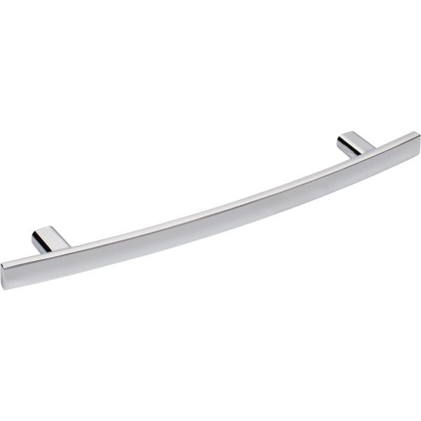 160 mm Center-to-Center Polished Chrome Square Thatcher Cabinet Bar Pull - Image 4