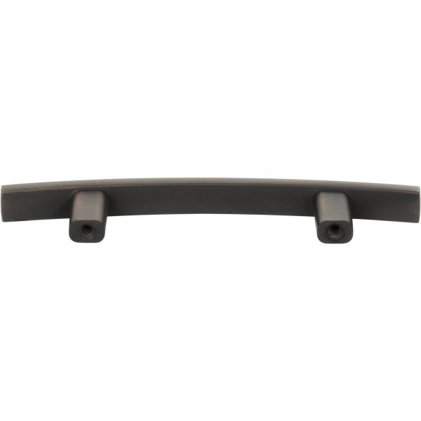 3" Center-to-Center Brushed Oil Rubbed Bronze Square Thatcher Cabinet Bar Pull - Image 5