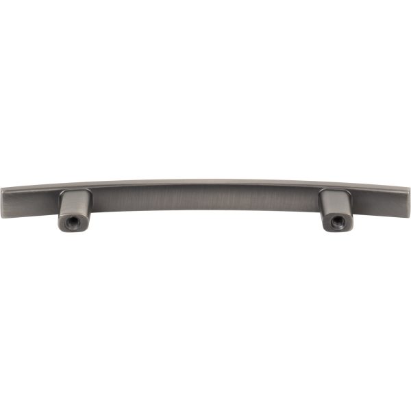 96 mm Center-to-Center Brushed Pewter Square Thatcher Cabinet Bar Pull - Image 5