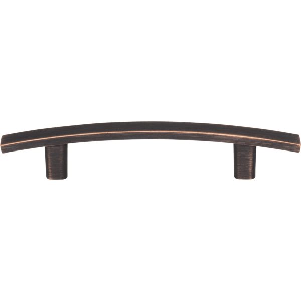 96 mm Center-to-Center Brushed Oil Rubbed Bronze Square Thatcher Cabinet Bar Pull - Image 3