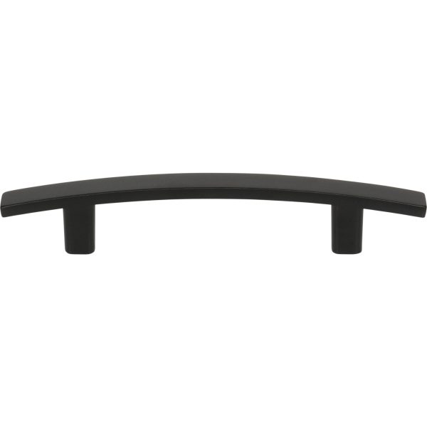 96 mm Center-to-Center Matte Black Square Thatcher Cabinet Bar Pull - Image 3