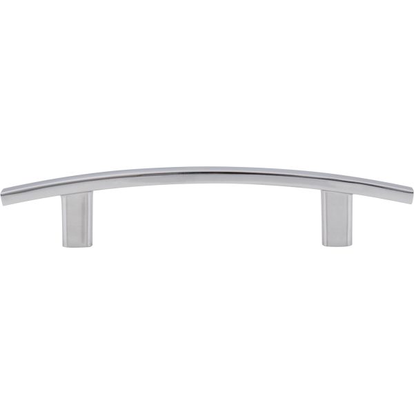 96 mm Center-to-Center Polished Chrome Square Thatcher Cabinet Bar Pull - Image 6