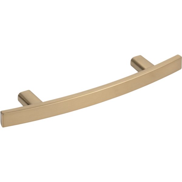 96 mm Center-to-Center Satin Bronze Square Thatcher Cabinet Bar Pull - Image 4