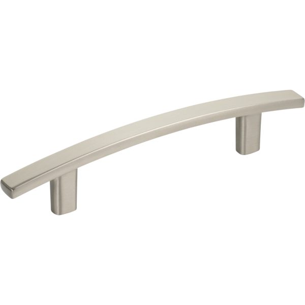 96 mm Center-to-Center Satin Nickel Square Thatcher Cabinet Bar Pull