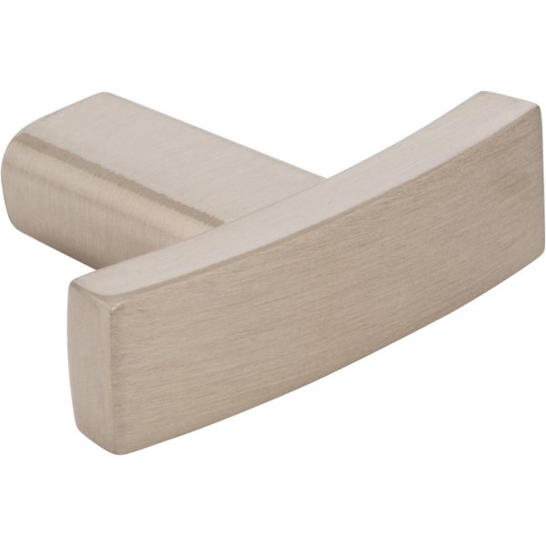 1-1/2" Overall Length Satin Nickel Square Thatcher Cabinet "T" Knob - Image 4