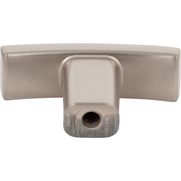1-1/2" Overall Length Satin Nickel Square Thatcher Cabinet "T" Knob - Image 5