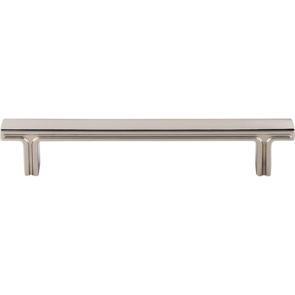 128 mm Center-to-Center Polished Nickel Square Anwick Cabinet Pull - Image 3