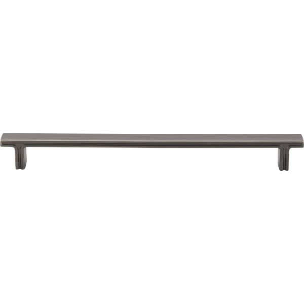 96 mm Center-to-Center Brushed Oil Rubbed Bronze Strap Mirada Cabinet Pull - Image 3