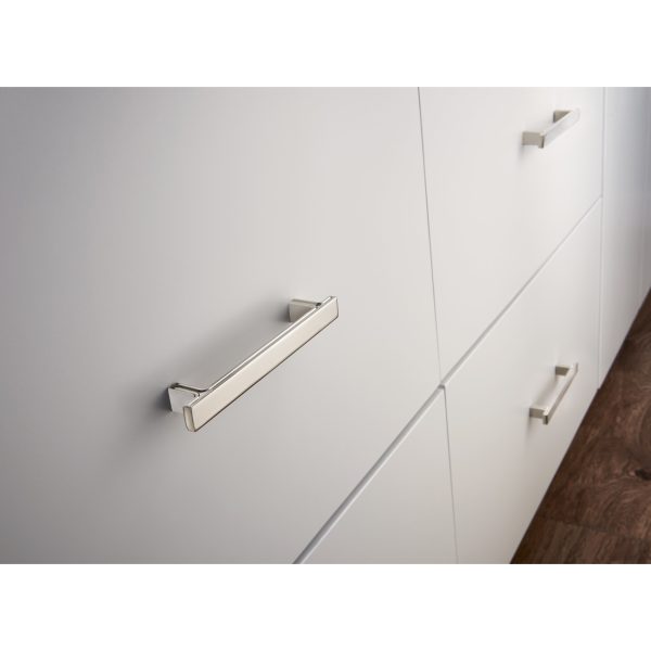 228 mm Center-to-Center Brushed Pewter Square Anwick Cabinet Pull - Image 5