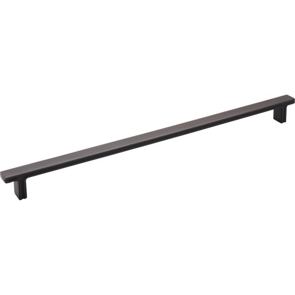 320 mm Center-to-Center Brushed Oil Rubbed Bronze Square Anwick Cabinet Pull