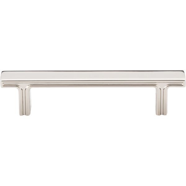 96 mm Center-to-Center Polished Nickel Square Anwick Cabinet Pull - Image 3