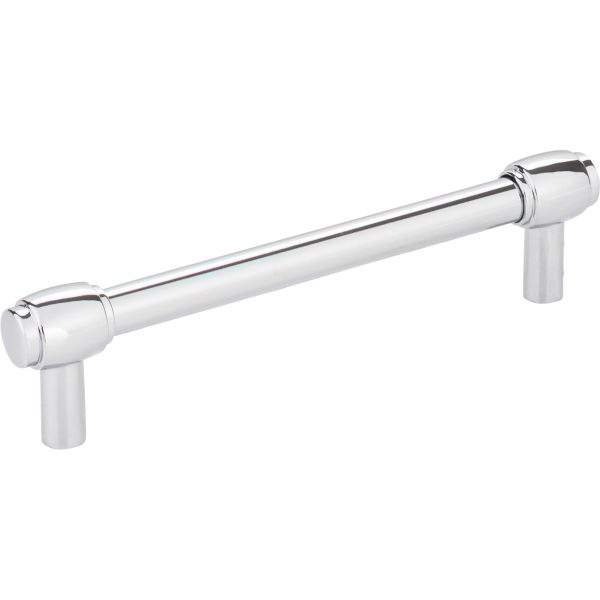 128 mm Center-to-Center Polished Chrome Hayworth Cabinet Bar Pull