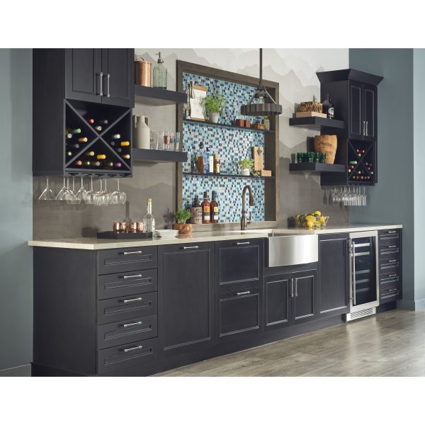 160 mm Center-to-Center Polished Nickel Hayworth Cabinet Bar Pull - Image 4