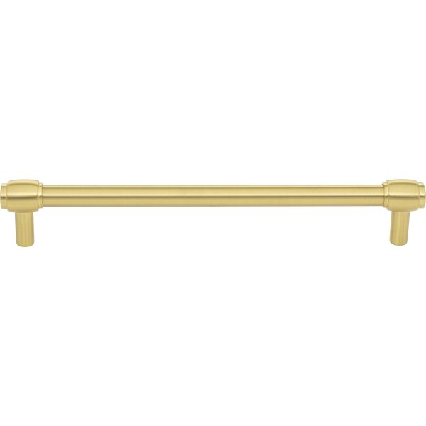 192 mm Center-to-Center Brushed Gold Hayworth Cabinet Bar Pull - Image 3