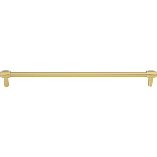 305 mm Center-to-Center Brushed Gold Hayworth Cabinet Bar Pull - Image 3