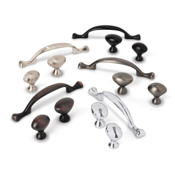 3" Center-to-Center Matte Black Merryville Cabinet Pull - Image 4