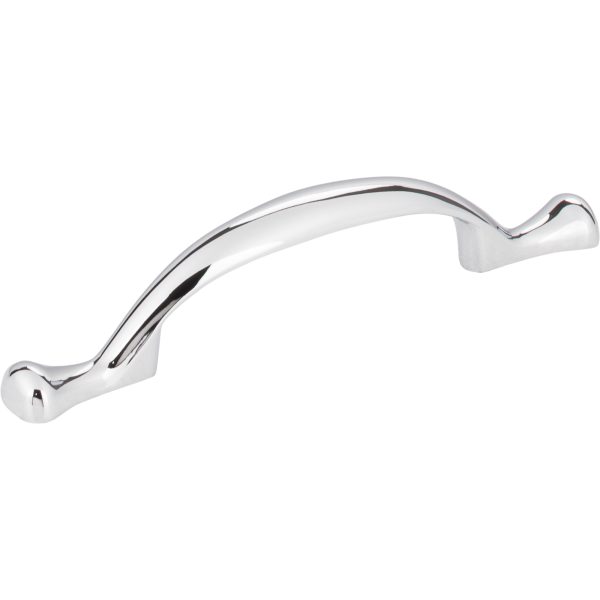3" Center-to-Center Polished Chrome Merryville Cabinet Pull