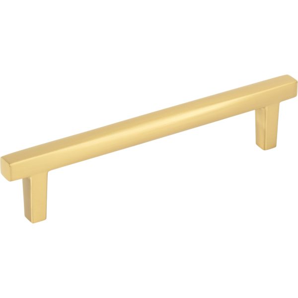 128 mm Center-to-Center Brushed Gold Center-to-Center Whitlock Cabinet Pull