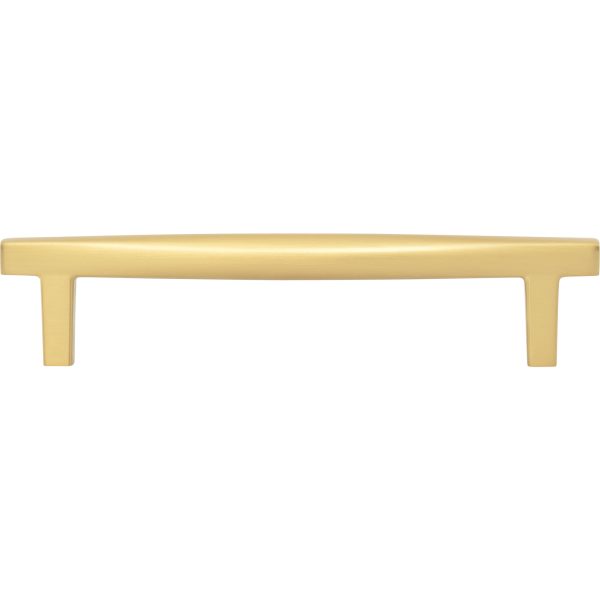 128 mm Center-to-Center Brushed Gold Center-to-Center Whitlock Cabinet Pull - Image 6