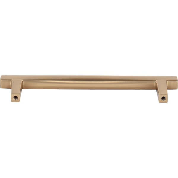 128 mm Center-to-Center Satin Bronze Center-to-Center Whitlock Cabinet Pull - Image 5
