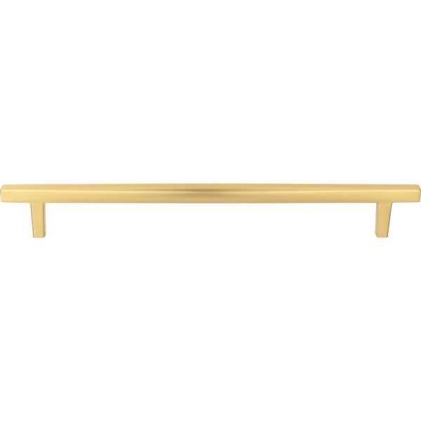 12" Center-to-Center Brushed Gold Center-to-Center Whitlock Appliance Handle - Image 3