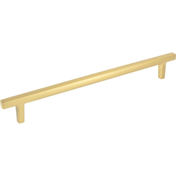 18" Center-to-Center Brushed Gold Center-to-Center Whitlock Appliance Handle