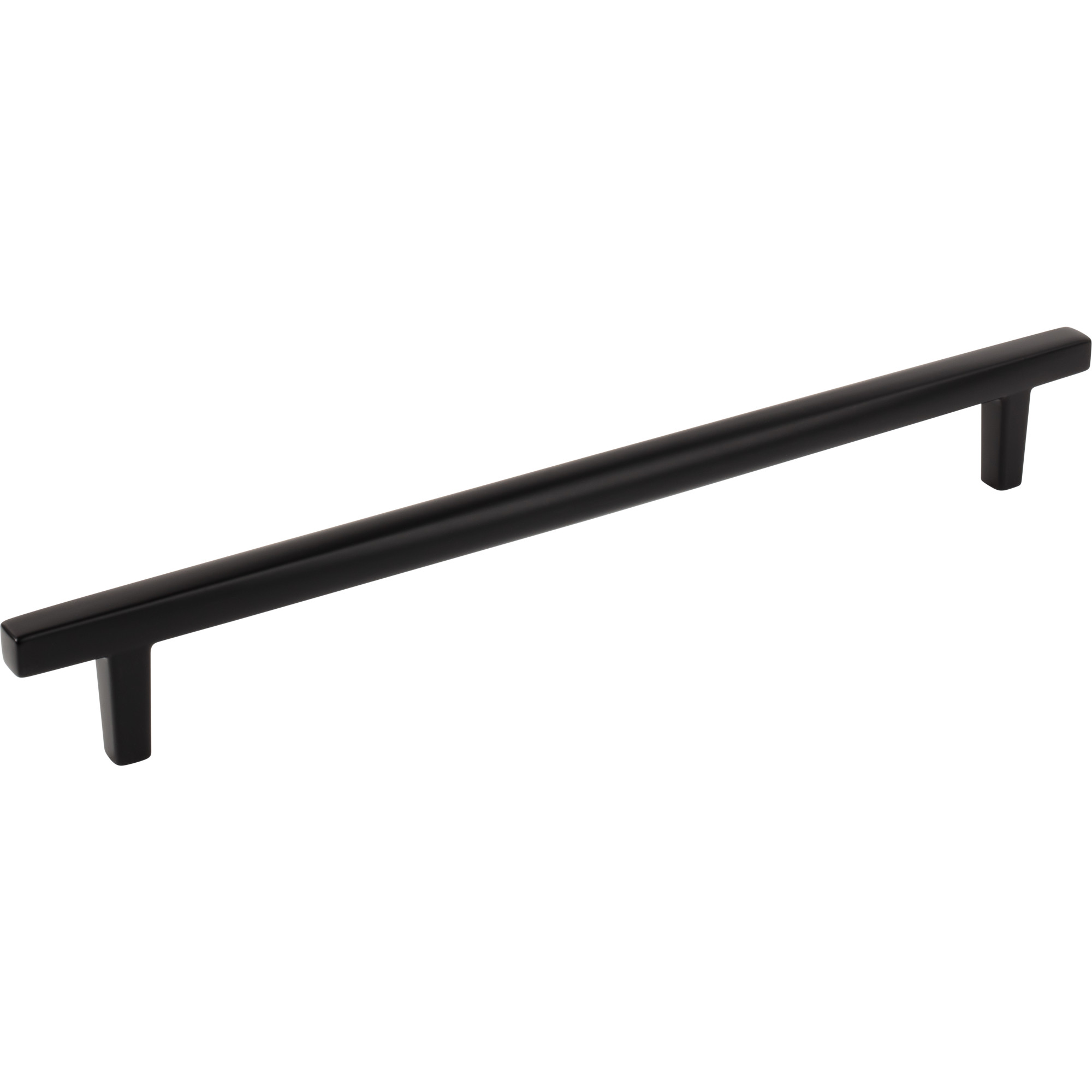 18" Center-to-Center Matte Black Center-to-Center Whitlock Appliance Handle