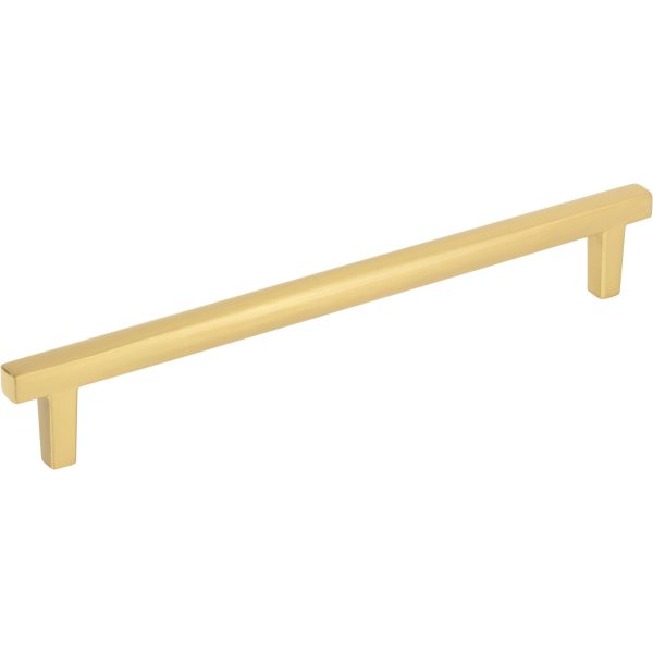 192 mm Center-to-Center Brushed Gold Center-to-Center Whitlock Cabinet Pull