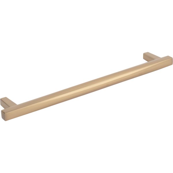 224 mm Center-to-Center Brushed Pewter Square Marlo Cabinet Pull - Image 4
