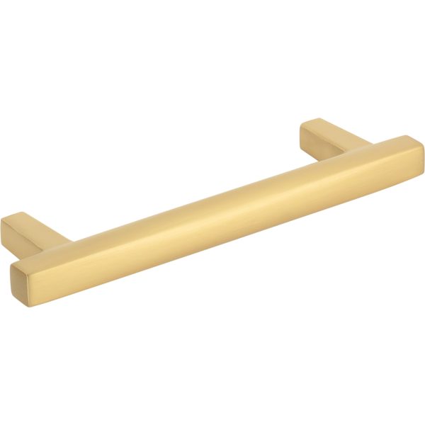 96 mm Center-to-Center Brushed Gold Center-to-Center Whitlock Cabinet Pull - Image 4