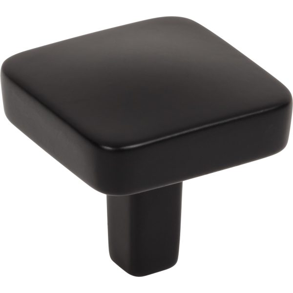 1-1/4" Overall Length Matte Black Whitlock Cabinet Knob