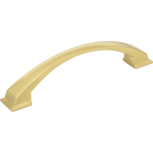 128 mm Center-to-Center Brushed Gold Arched Roman Cabinet Pull